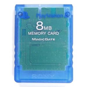 Memory Card 8MB - Island Blue [PS2 - Used / Loose]