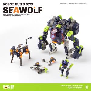 ROBOT BUILD: RB-17 Kai SEAWOLF (TAPIGAL Color Ver.) [Snail Shell]