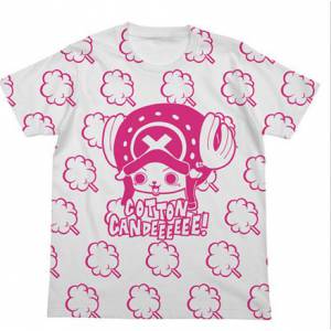 One Piece - Chopper & Cotton Candy T Shirt White - Édition Limitée Bandai-Namco Lalabit Market [Goodies]