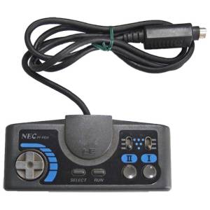 PC Engine Turbo Pad - Grey/Blue [PCE - occasion / loose]