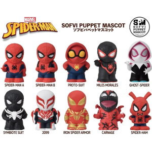 Spider-man: Soft Vinyl SOFVI Puppet Mascot - 10Pack BOX [Ensky]