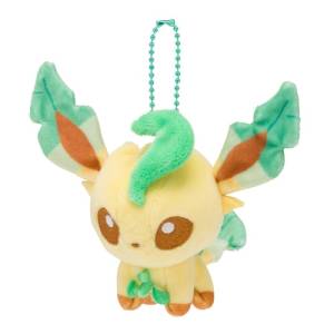 Pokemon Plush: KeyChain Leafeon - Pokémon Dolls - Limited Edition [The Pokémon Company]