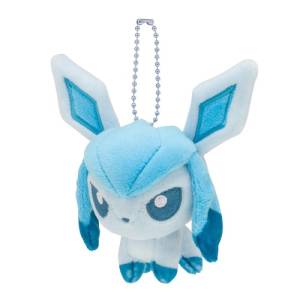 Pokemon Plush: KeyChain Glaceon - Pokémon Dolls - Limited Edition [The Pokémon Company]