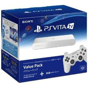 PlayStation Vita TV Value Pack - White (VTE-1000 AA01) [Occasion BE]