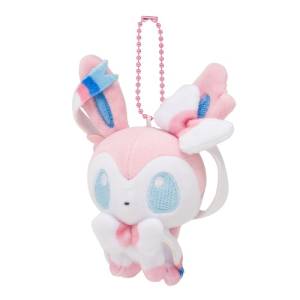 Pokemon Plush: KeyChain Sylveon - Pokémon Dolls - Limited Edition [The Pokémon Company]