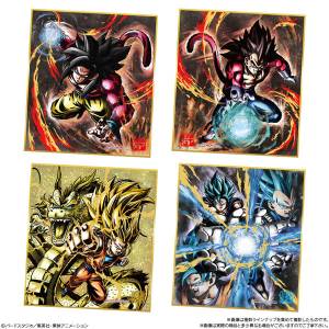 Shokugan: Dragon Ball - Shikishi ART RAGING Vol.2 - 10Pack BOX (CANDY TOY) [Bandai]