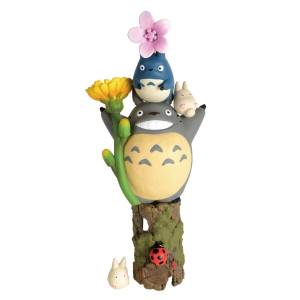 NoseChara (NOS-83): Studio Ghibli - My Neighbor Totoro - Character Stack Game (Flowers and Totoro Ver.) [Ensky]