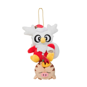 PELUCHE POKÉMON: Keychain Delibird And Swinub - Pokémon Christmas Toy Factory - Limited Edition [The Pokémon Company]