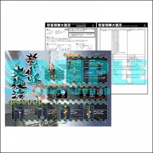 Dodonpachi Daifukkatsu - Intruction Card A4