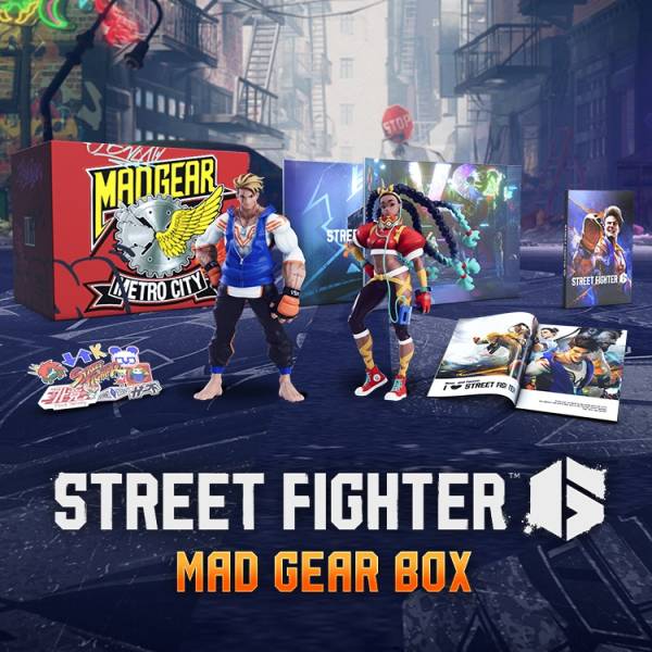 PS5 ver.) Street Fighter 6: Mad Gear Box Ver. (Quantity Limited Bonus)