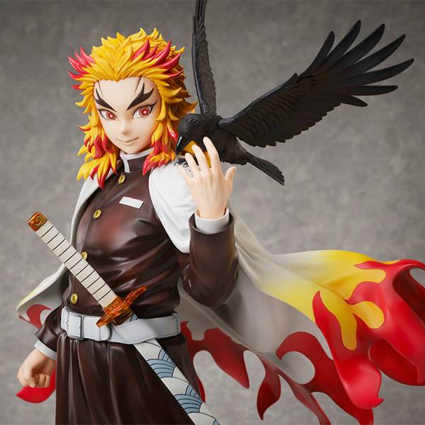 Kimetsu no Yaiba: Rengoku Kyoujurou & Kasugaigarasu 1/4 (LIMITED EDITION) [Aniplex]
