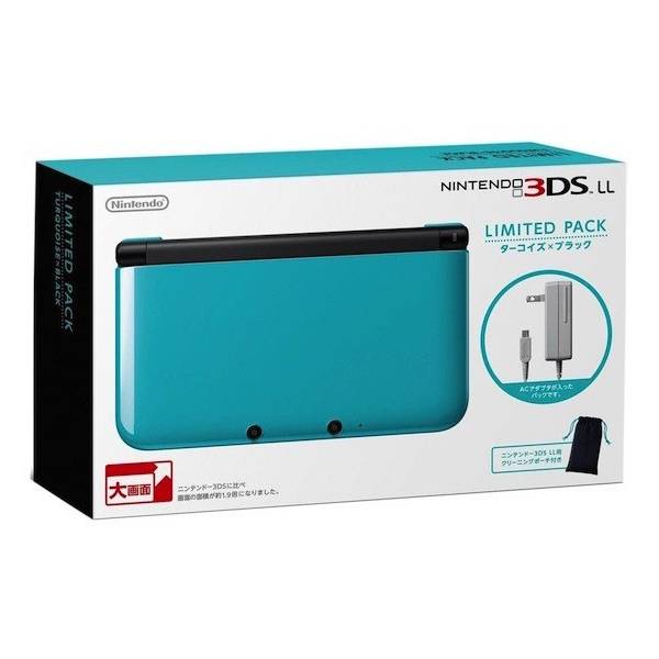 Buy Nintendo 3DS LL Turquoise x Black - Used Good Condition (3DS