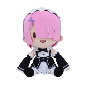 RE:ZERO KARA HAJIMERU ISEKAI SEIKATSU - Fuwa Puchi Plush - Ram (L) [SEGA]