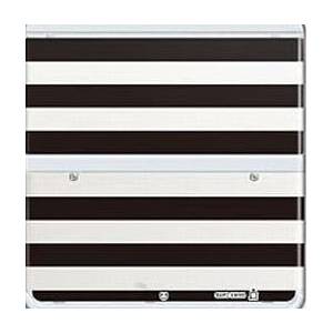 Nintendo New 3DS - Cover Plates No.006 - Border Monochrome [Used / Loose]