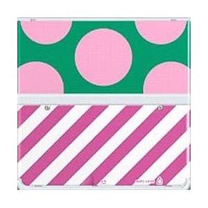 Nintendo New 3DS - Cover Plates No.017 - Dot & Stripe [Occasion / Loose]