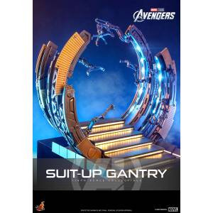 Movie Masterpiece Diecast: The Avengers - Accessory Powered Suit Mounting Machine - Suit-Up Gantry [Hot Toys]