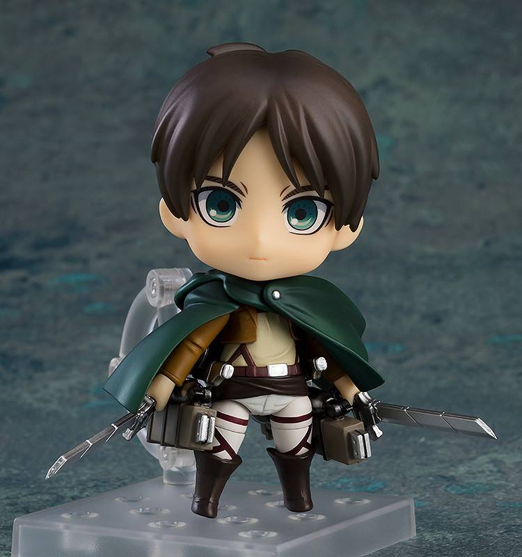 Nendoroid 1380: Shingeki no Kyojin - Eren Yaeger (Survey Corps ver.) LIMITED EDITION [Good...