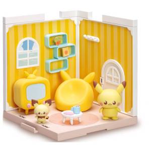 Pokemon: Poke Peace House Living Room - Pikachu & Pichu (Reissue) [Takara Tomy]