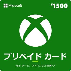 Xbox Prepaid Card - ¥1,500 [for Japanese account]