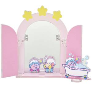Hoshi No Kirby - Kirby Sweet Dreams Moving Diorama Acrylic Stand & Stand Mirror [Ensky]