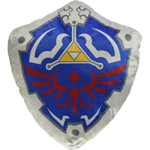 The Legend of Zelda: Plush Cushion - Hylian Shield [Sanei Boeki]