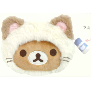 San-X Plush: Neko Neko No Yu - Coin Purse - Rilakkuma [San-X]