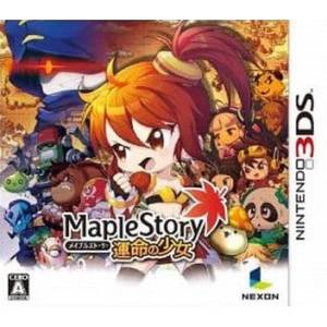 Maple Story - Unmei no Shoujyou [3DS - Used Good Condition]