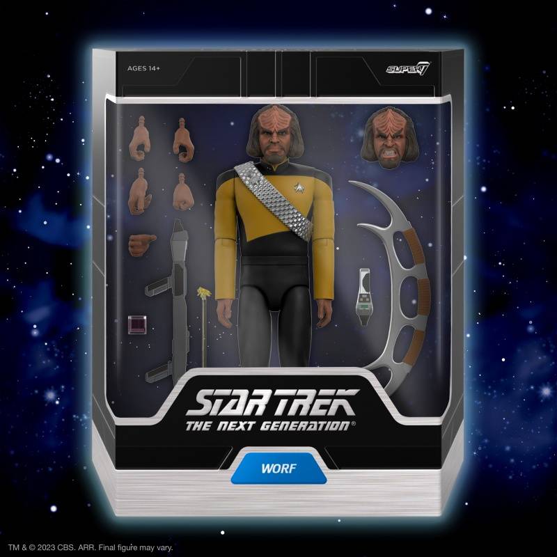 【Star Trek】フィギュア　7点セット Super7 Star Trek: The Next Generation Ultimates Wave 2