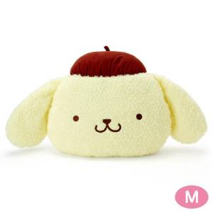 Sanrio Plush: Face Cushion - Pompompurin - M Size (Limited Edition) [Sanrio]