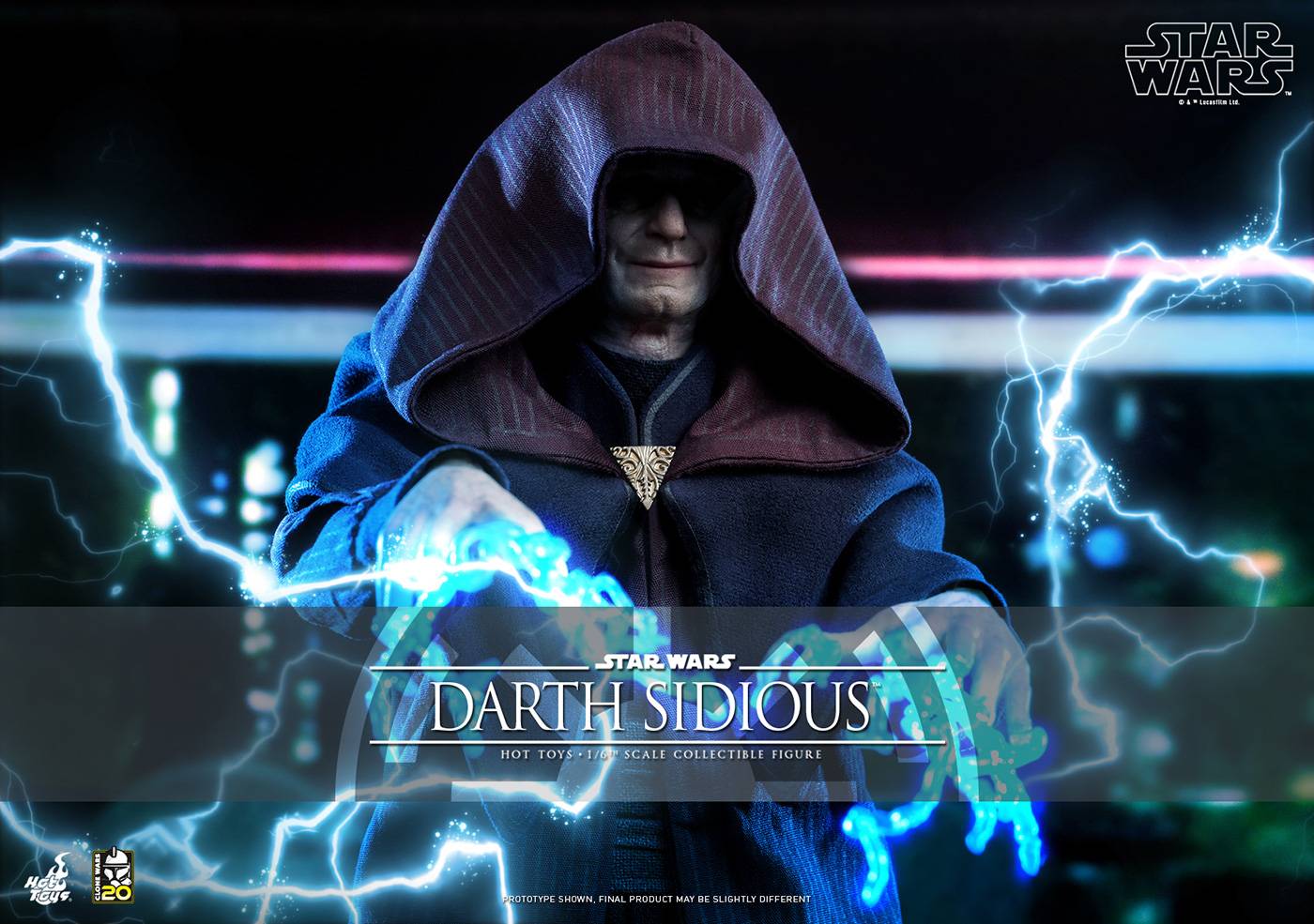 TV Masterpiece: Star Wars The Clone Wars - Darth Sidious 1/6 [Hot Toys]