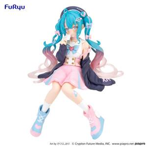 Noodle Stopper Figure: Hatsune Miku - Sailor Suit in Love Ver.  (Prize Figure) [FuRyu]