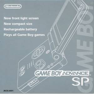 Game Boy Advance SP Platinum Silver [occasion BE]