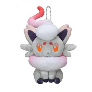 Peluche Pokémon: YonayonaGhost - Phosphorescence Plush Keychain - Hisuian Zorua (Limited Edition) [The Pokémon Company]