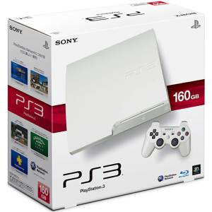 PlayStation 3 Slim 160GB Classic White (CECH-3000ALW) [Used Good Condition]