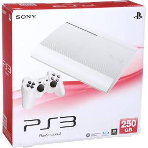 PlayStation 3 Super Slim 250GB Classic White (CECH-4000BLW) [Used Good Condition]