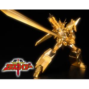 Brave Exkaiser: Great Exkaiser Gold Plated Ver. - Plastic Model Kit (Limited Edition) [Kotobukiya]