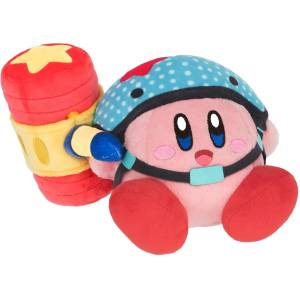 Kirby Plush: Kirby and the Forgotten Land - Toy Hammer Kirby (S) [SAN-EI]