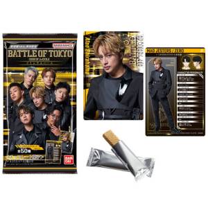 Shokugan: BATTLE OF TOKYO Code of Jr. EXILE - Card and Twin Wafer - 20 Packs/Box (CANDY TOY) [Premium Bandai]