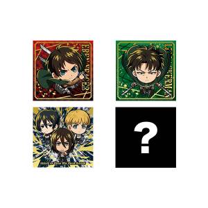 Shokugan: Niformation Attack on Titan - Deformed Sticker Wafer - 20Pack BOX (Candy Toy) [Bandai]