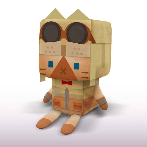 VOXENATION Plush: CAPCOM 40th - Monster Hunter / Felyne Palico (Felyne Leather Series) [Ca...