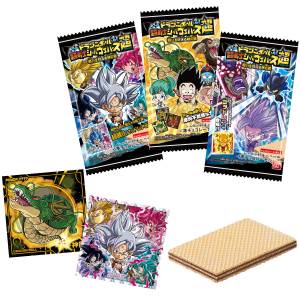 Shokugan: Dragon Ball - Super Warrior Seal Wafer - Super God dragon - 20 Packs/Box (CANDY TOY) [Bandai]
