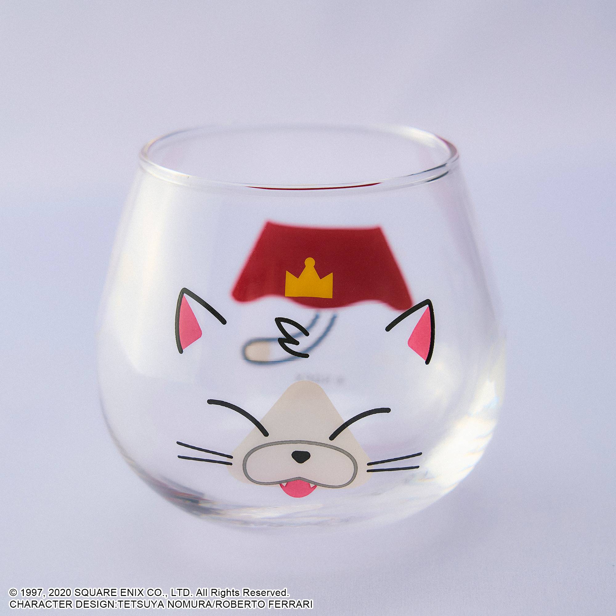 Final Fantasy: Final Fantasy VII - Cait Sith Glass Tumbler [Square Enix]