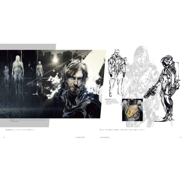 Death Stranding : The Art of Death Stranding Artbook | Nin-Nin-Game.com