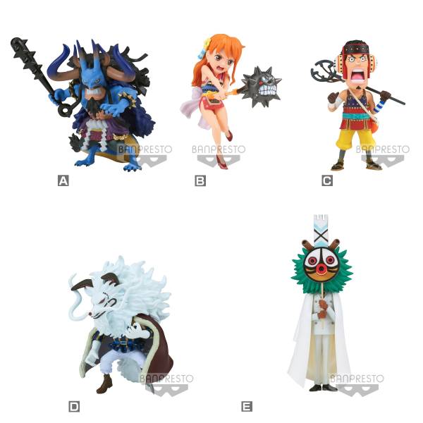 ONE PIECE WCF World Collectable Figure vol.4 Complete set 