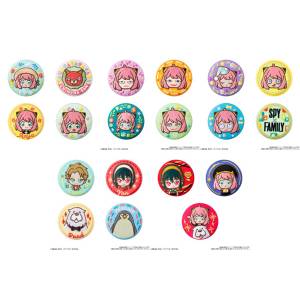 Shokugan: Spy x Family - Can Badge Collection - 14 Packs/Box (Candy Toy) [Bandai]