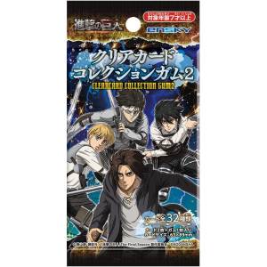 Clear Cards Collection: Attack on Titan - Gum Booster Box [Ensky]