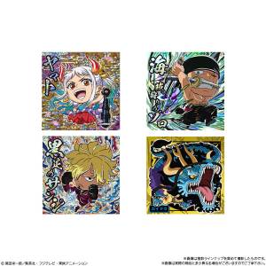 Shokugan: One Piece - Niformation One Piece Great Pirate Seal Wafer LOG.6 - 20Pack BOX (Candy Toy) [Bandai]