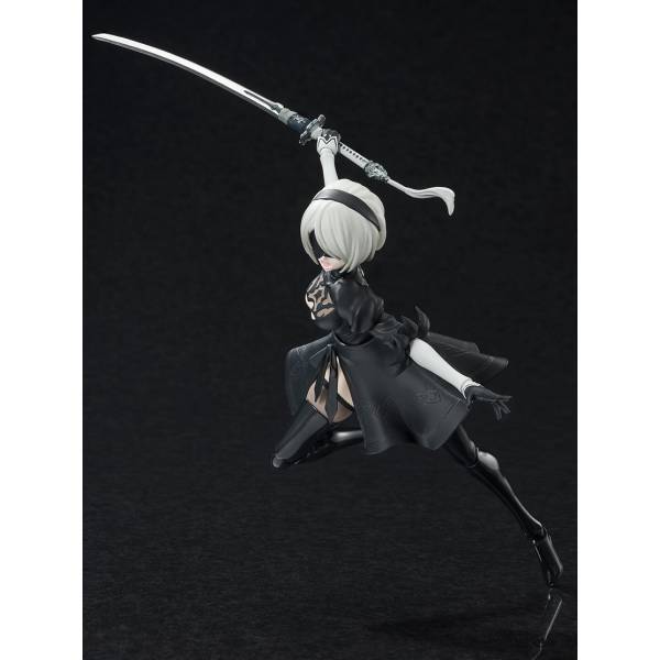 NieR:Automata 2B YoRHa No. 2 Type B Heroine Short Silver White