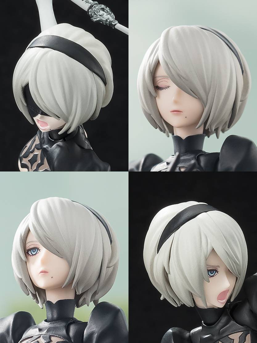 S.H.FIGUARTS: NieR:Automata Ver1.1a - Pod 042 - YoRHa No. 2 Type B ...