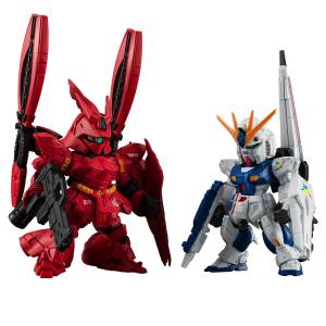Shokugan: FW GUNDAM CONVERGE CORE - RX-93ff ν Gundam & MSN-04FF Sazabi (Limited Candy Toy) [Bandai]